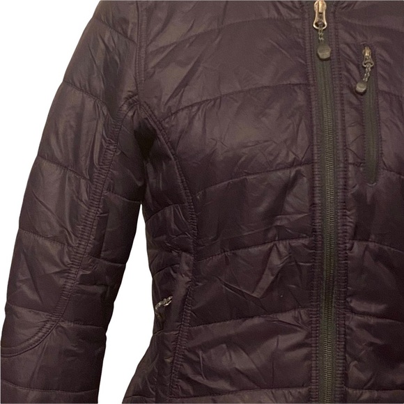 Eddie Bauer 365 Purple Nylon Primaloft Puffer Jacket‎ Size Small Weatheredge - Picture 4 of 15